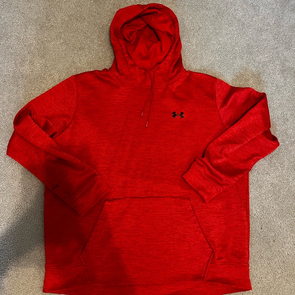 Under Armour Men's Vibrant Red Hoodie
